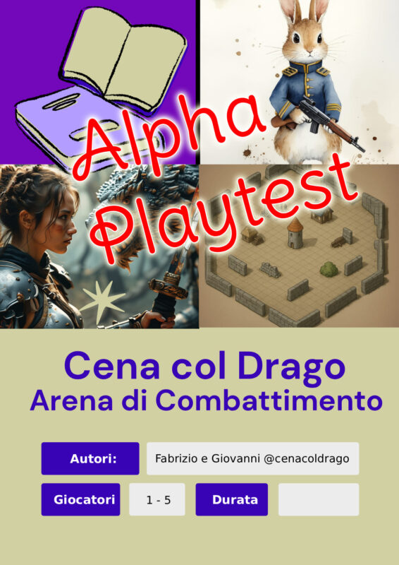 Cena col Drago Arena di Combattimento copertina