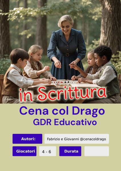 Cena col Drago gdr educativo