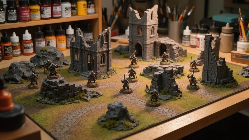Campagne Wargame Personalizzate: Stampa 3D di Scenari Unici