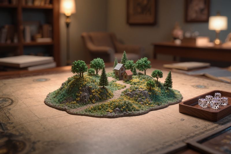 diorama miniature gioco
