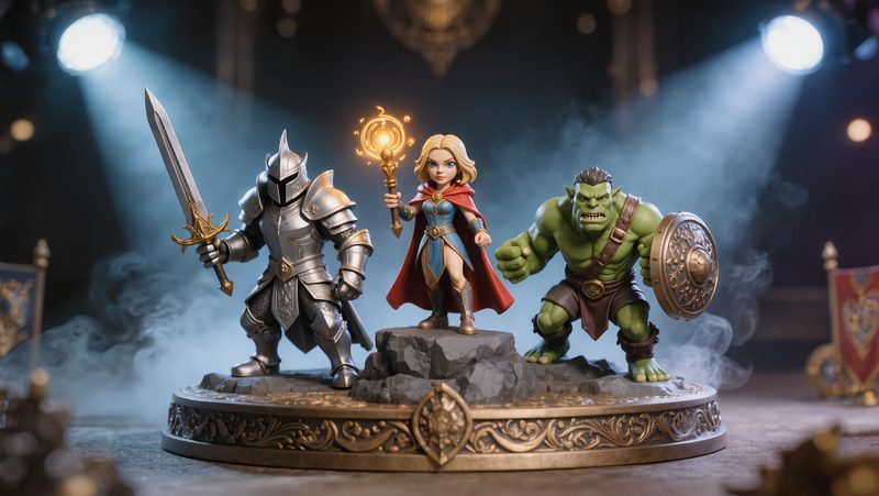 Figurine Eroiche: Stampare Personaggi da Campagna Epica