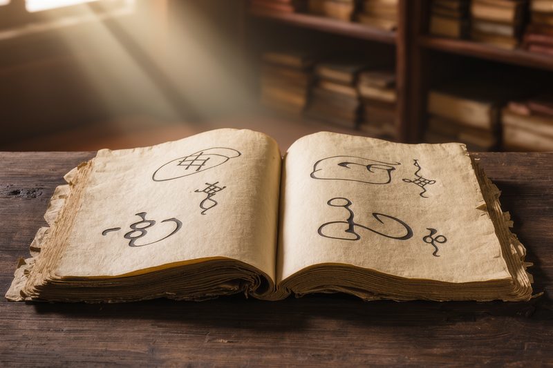 Libro Antico Simboli