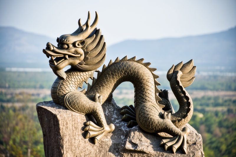 Statuetta Drago Arcaico