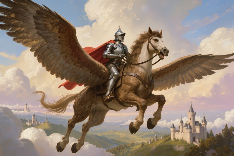 cavaliere ippogrifo orlando furioso