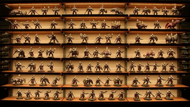 collezione miniature copertina ordinata