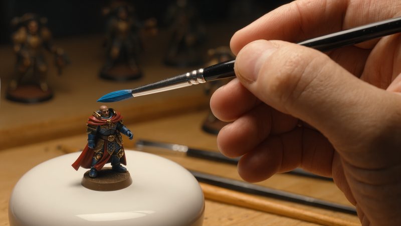“Dipingere miniature: molto più che un hobby, è un’arte” – approfondimento su tecniche di pittura, materiali, e come la componente artistica attrae nuovi giocatori.