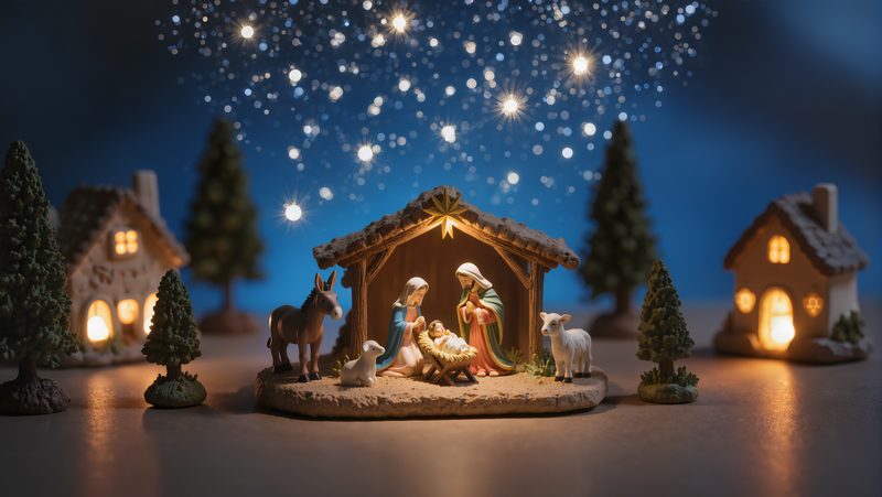 Illuminazione nel Presepe: Luci LED e Atmosfera Suggestiva