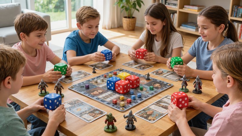 Giochi di Ruolo per Bambini: Adattare D&D per Giovani Avventurieri (8-12 anni)