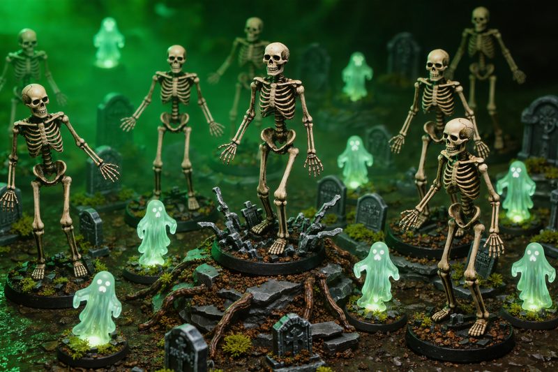 esercito non morti miniature