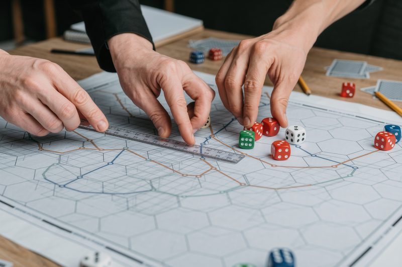 giocatori di wargame