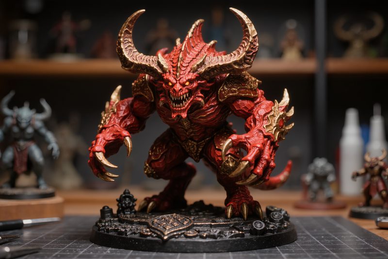 miniatura demone grande