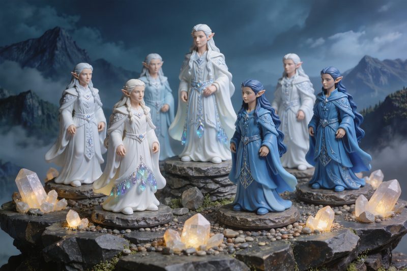miniature elfi fantasy