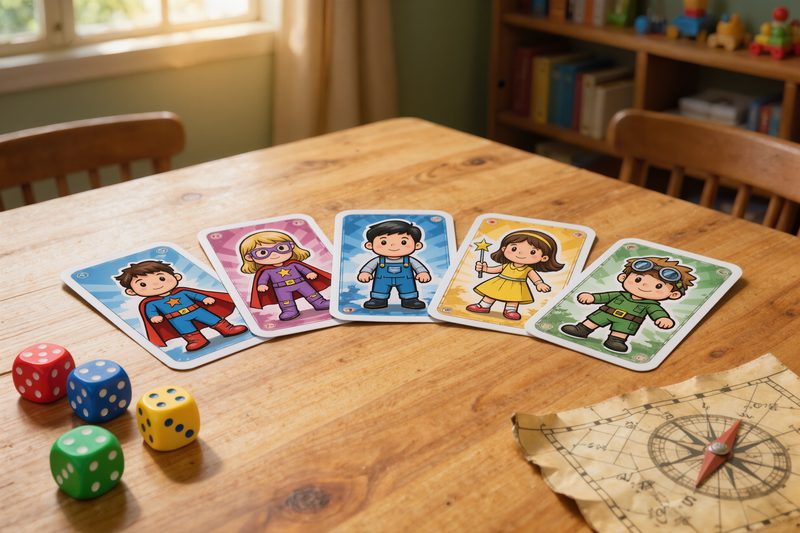 schede personaggio bambini